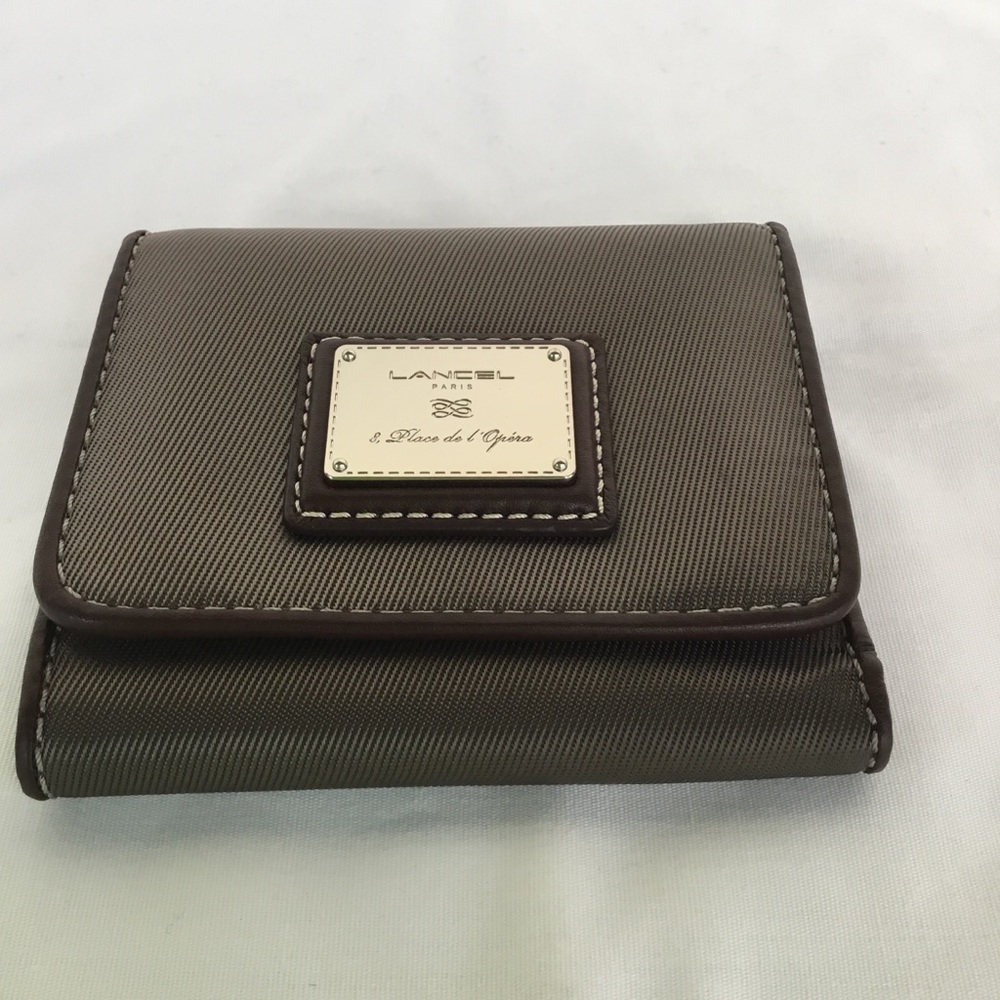 LANCEL Paris Tri Fold Wallet